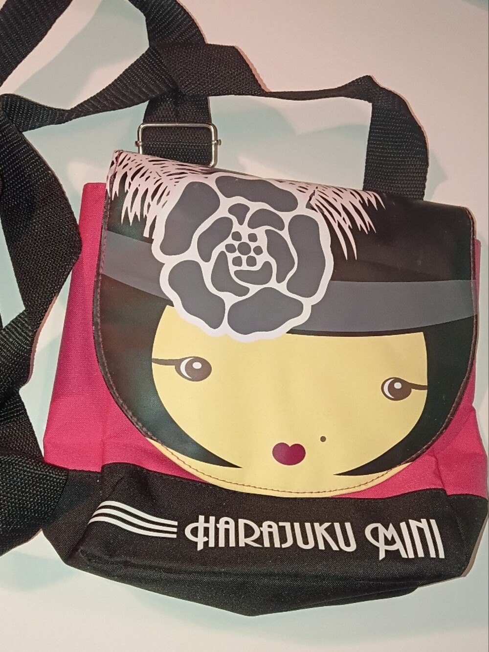 Harajuku Mini Kids Pink Mini Crossbody Bag